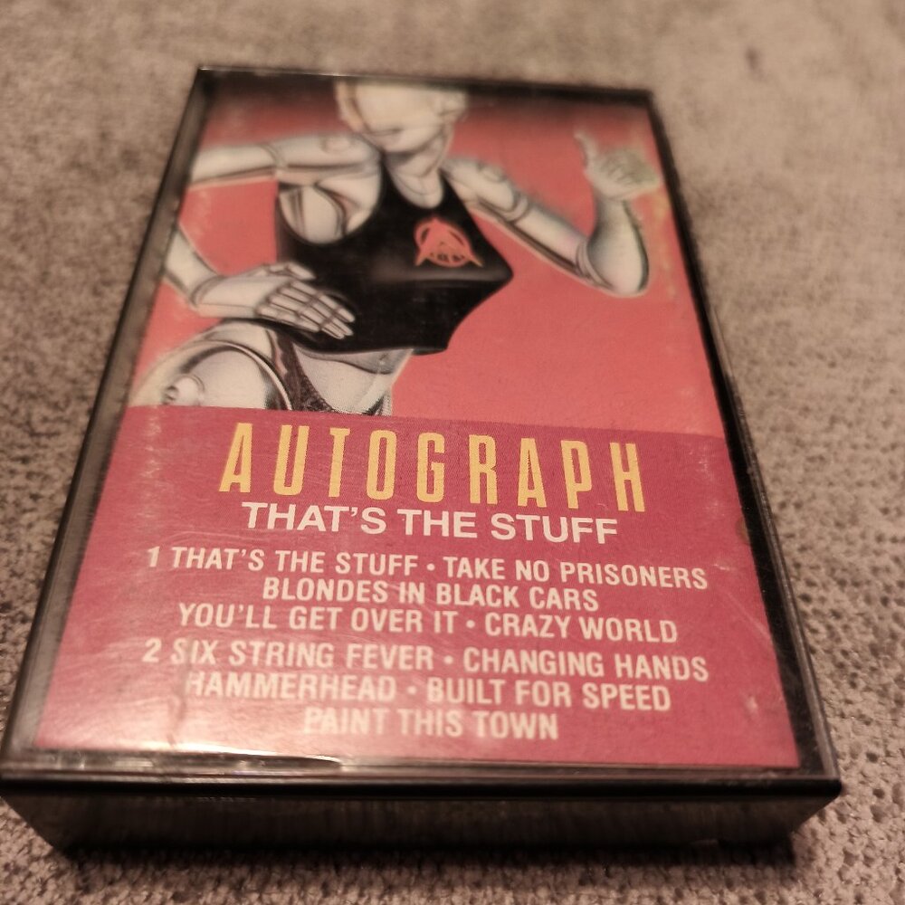 AUTOGRAPH THAT'S THE STUFF 1985 - CASSETTE TAPE